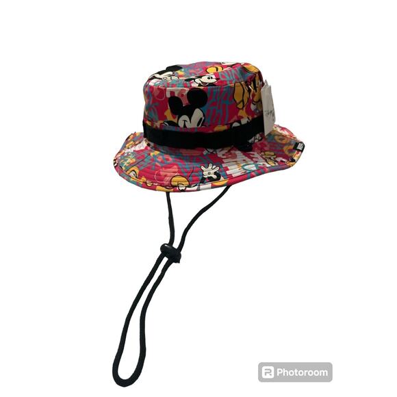 Neff Other - Neff X Disney Collaboration Mickey Mouse Bucket Hat Multicolor Graphic Print